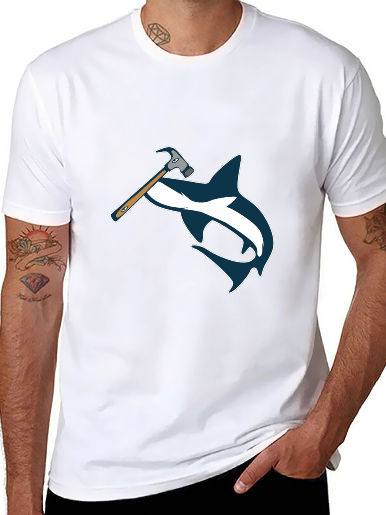 Hammerhead Shark Graphic Tee