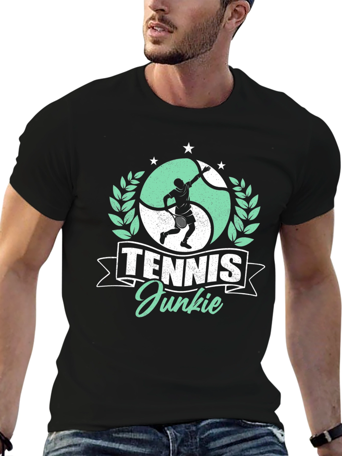Tennis Junkie Graphic Tee