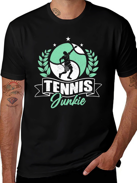 Tennis Junkie Graphic Tee