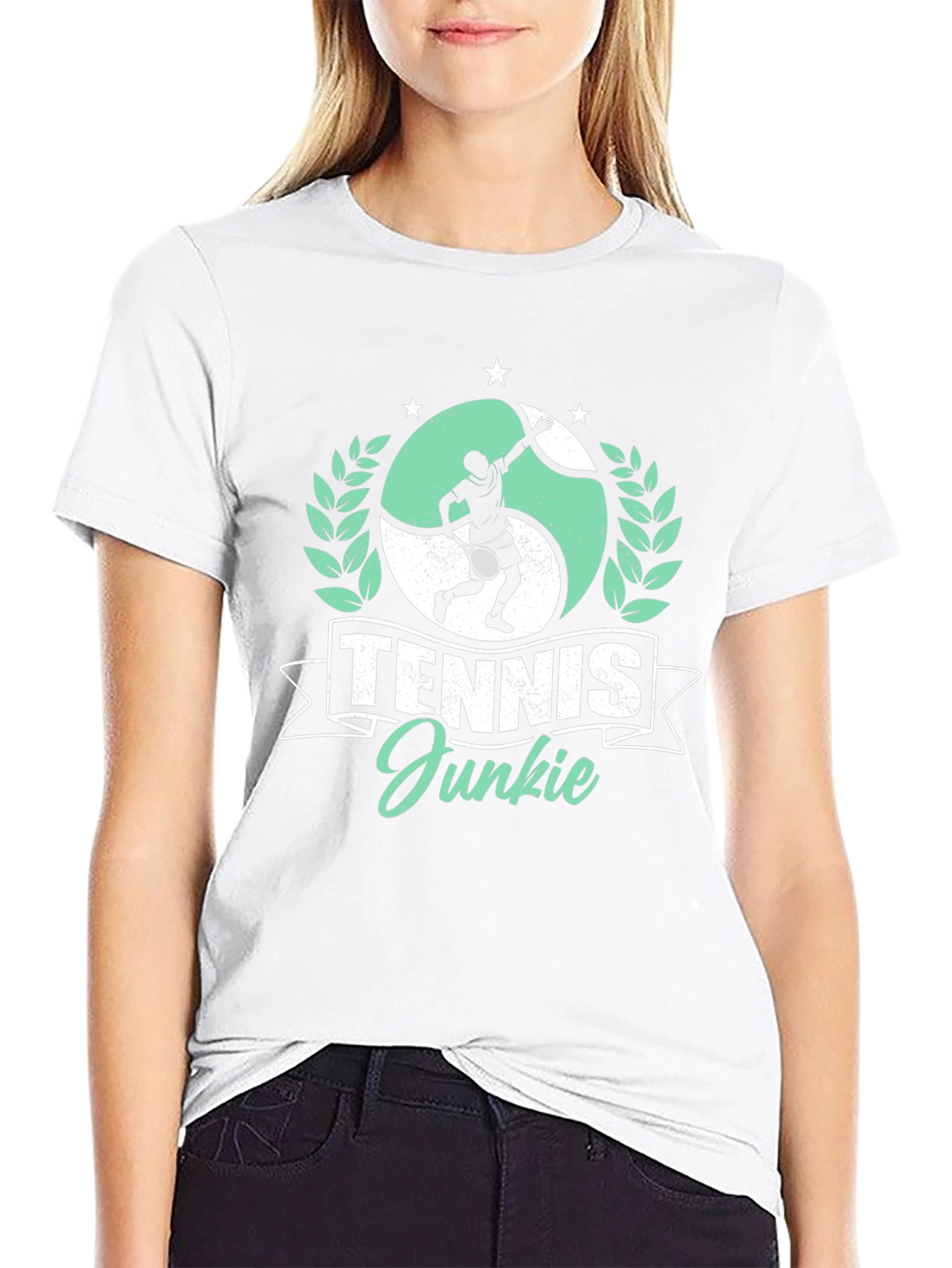 Tennis Junkie Graphic Tee