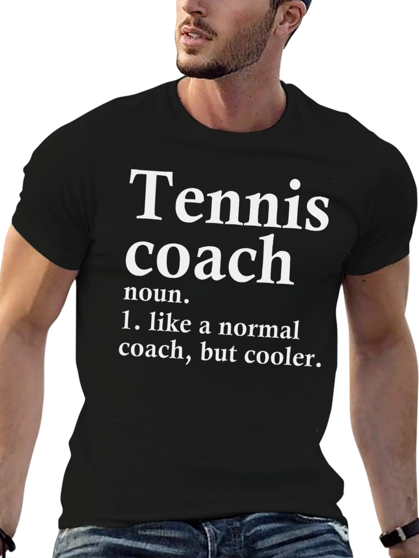 Tennis Coach Definition T-Shirt - Cool Gift