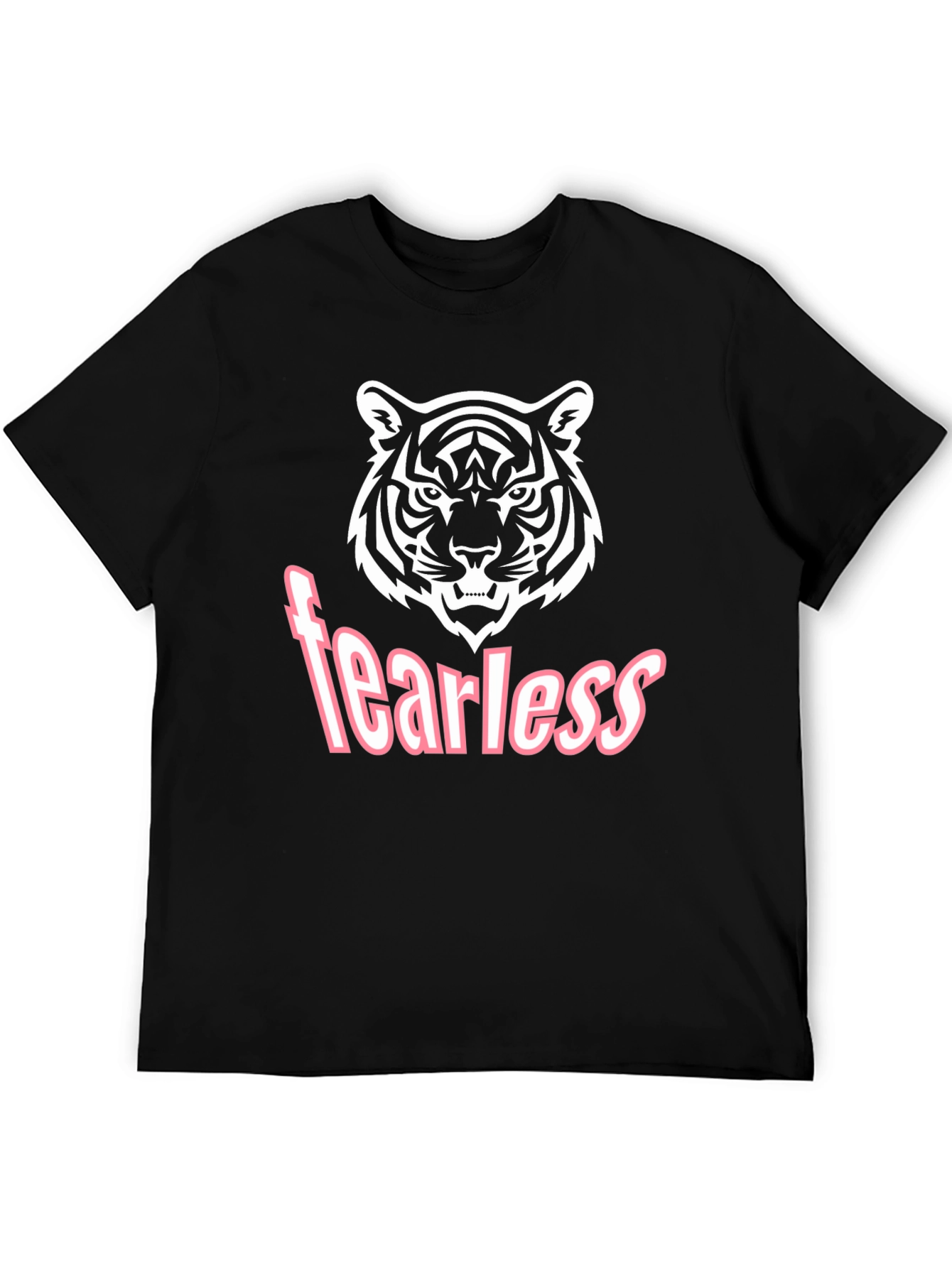 Fearless Tiger Graphic T-Shirt
