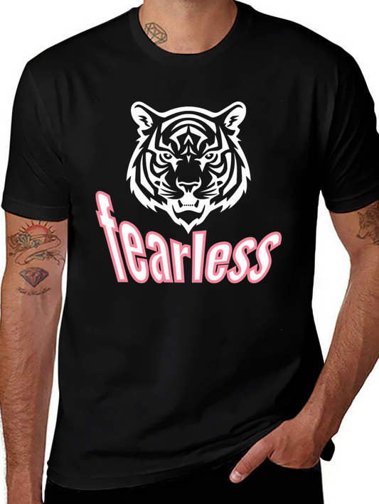 Fearless Tiger Graphic T-Shirt