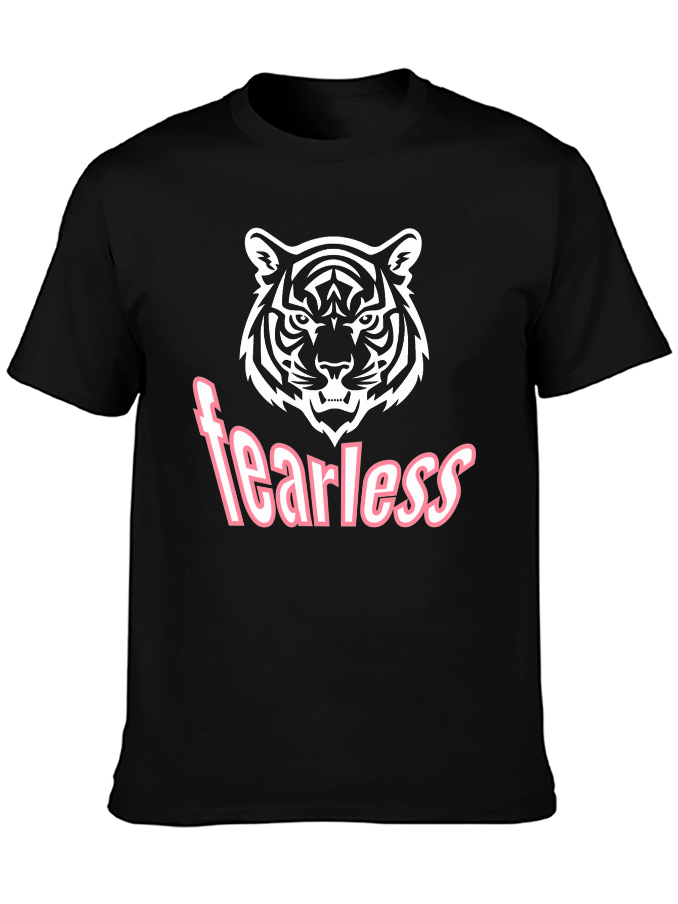 Fearless Tiger Graphic T-Shirt