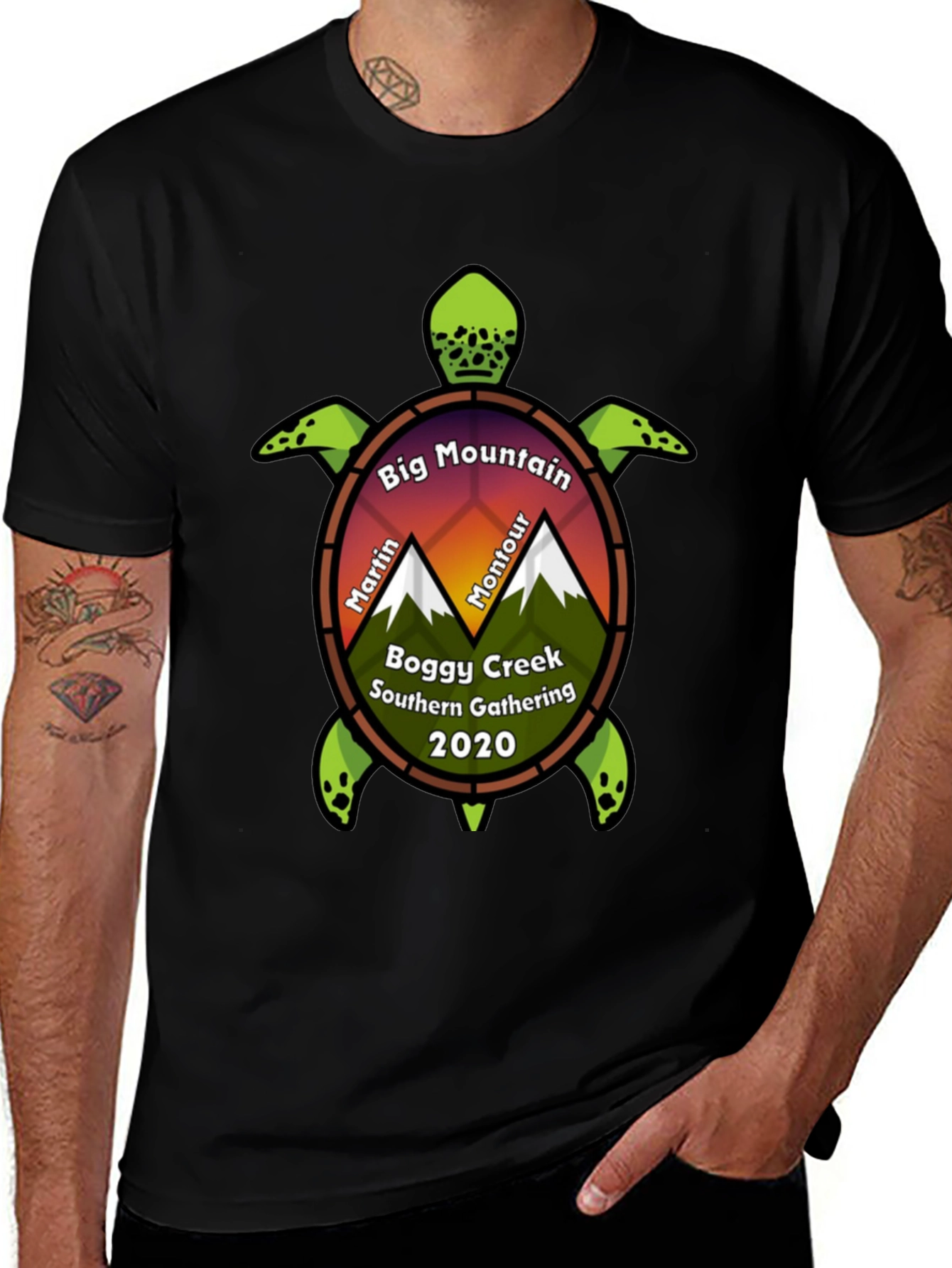 Big Mountain Turtle T-Shirt: Southern Gathering 2020