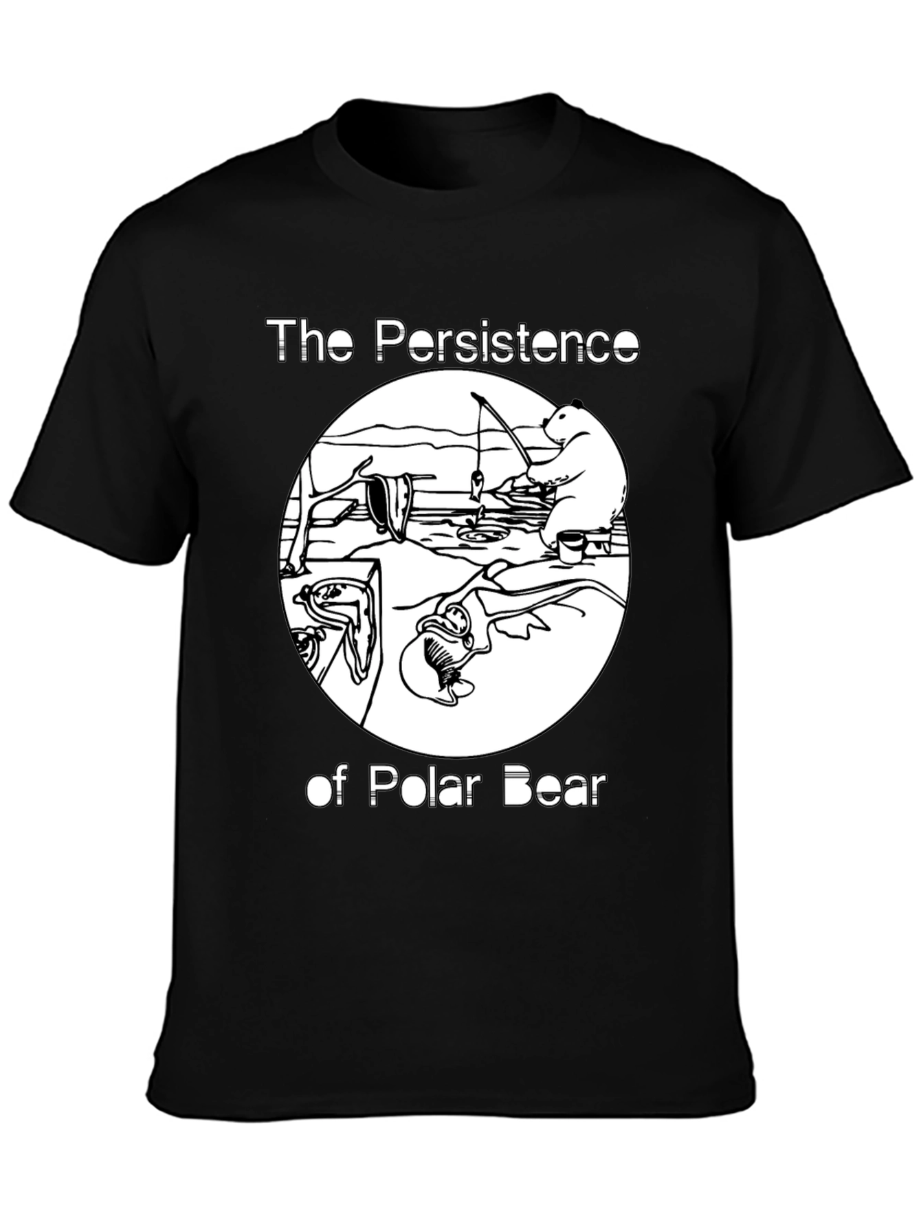 The Persistence of Polar Bear Graphic Tee