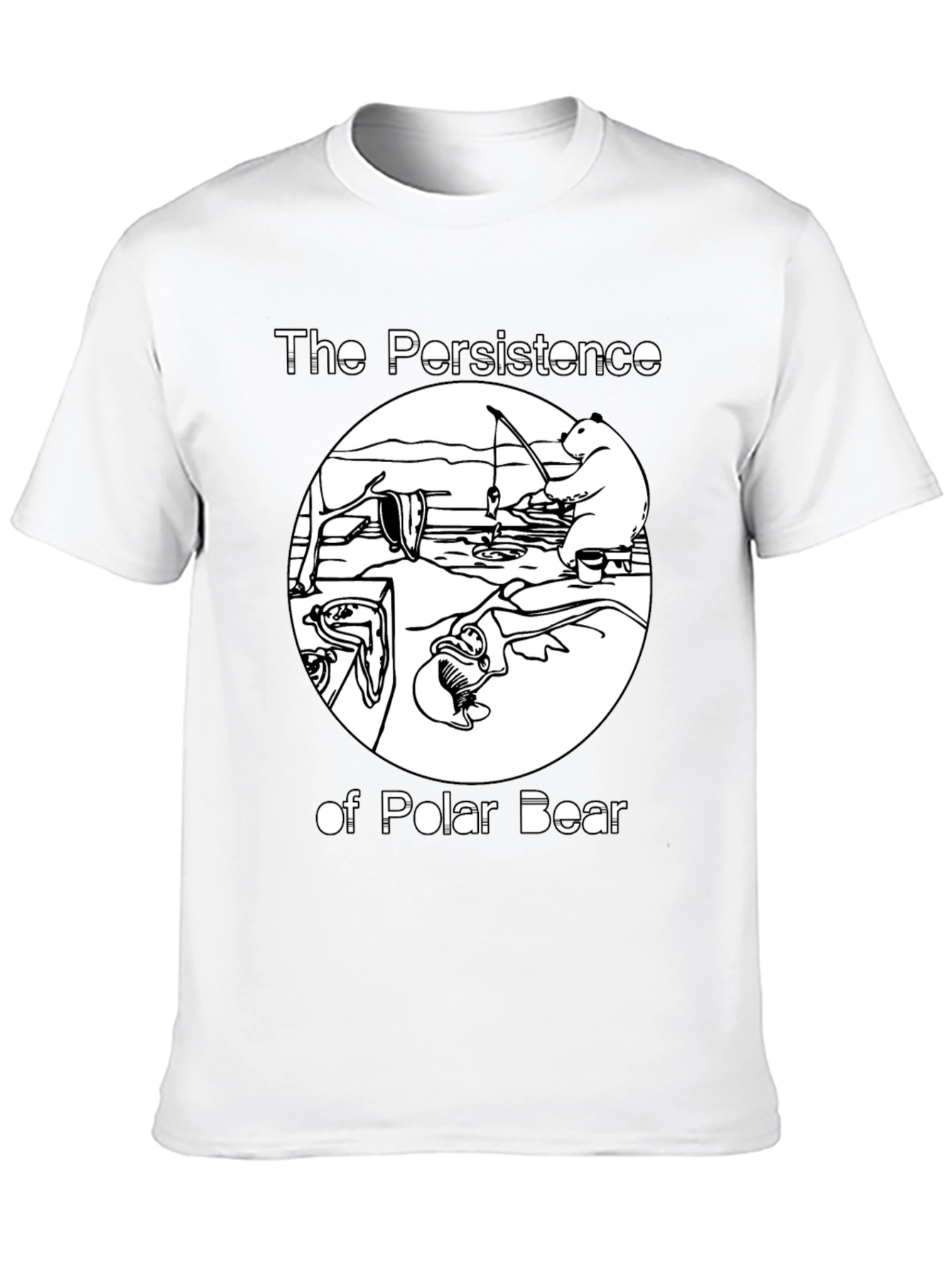 The Persistence of Polar Bear Graphic Tee