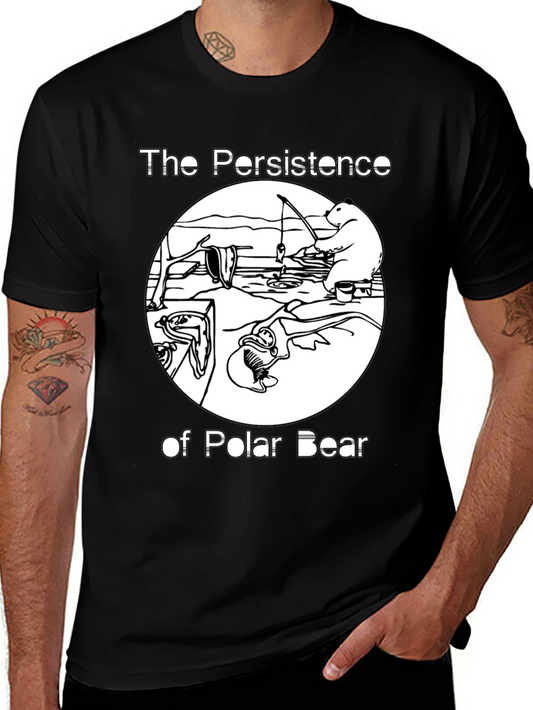 The Persistence of Polar Bear Graphic Tee