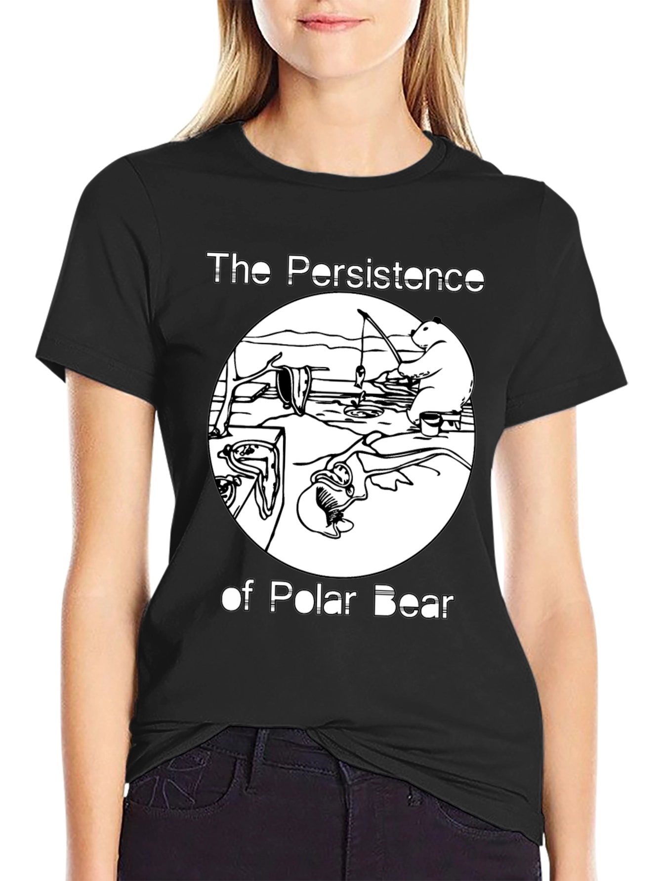 The Persistence of Polar Bear Graphic Tee