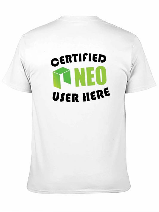 Certified NEO User Graphic T-Shirt