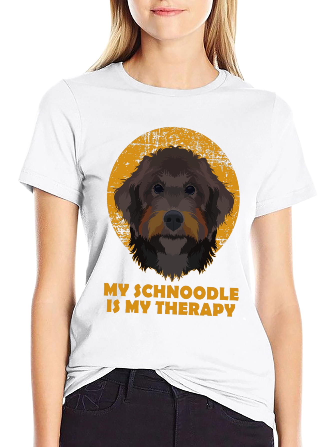 Schnoodle Therapy T-Shirt