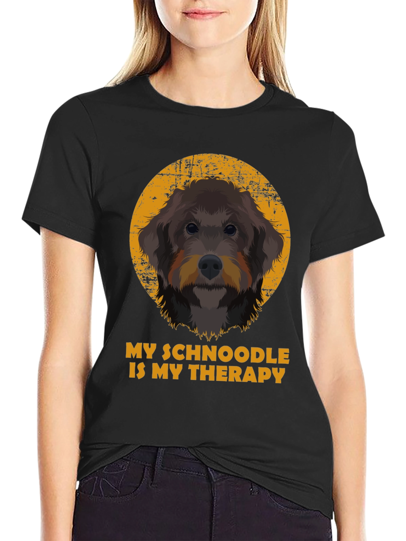 Schnoodle Therapy T-Shirt