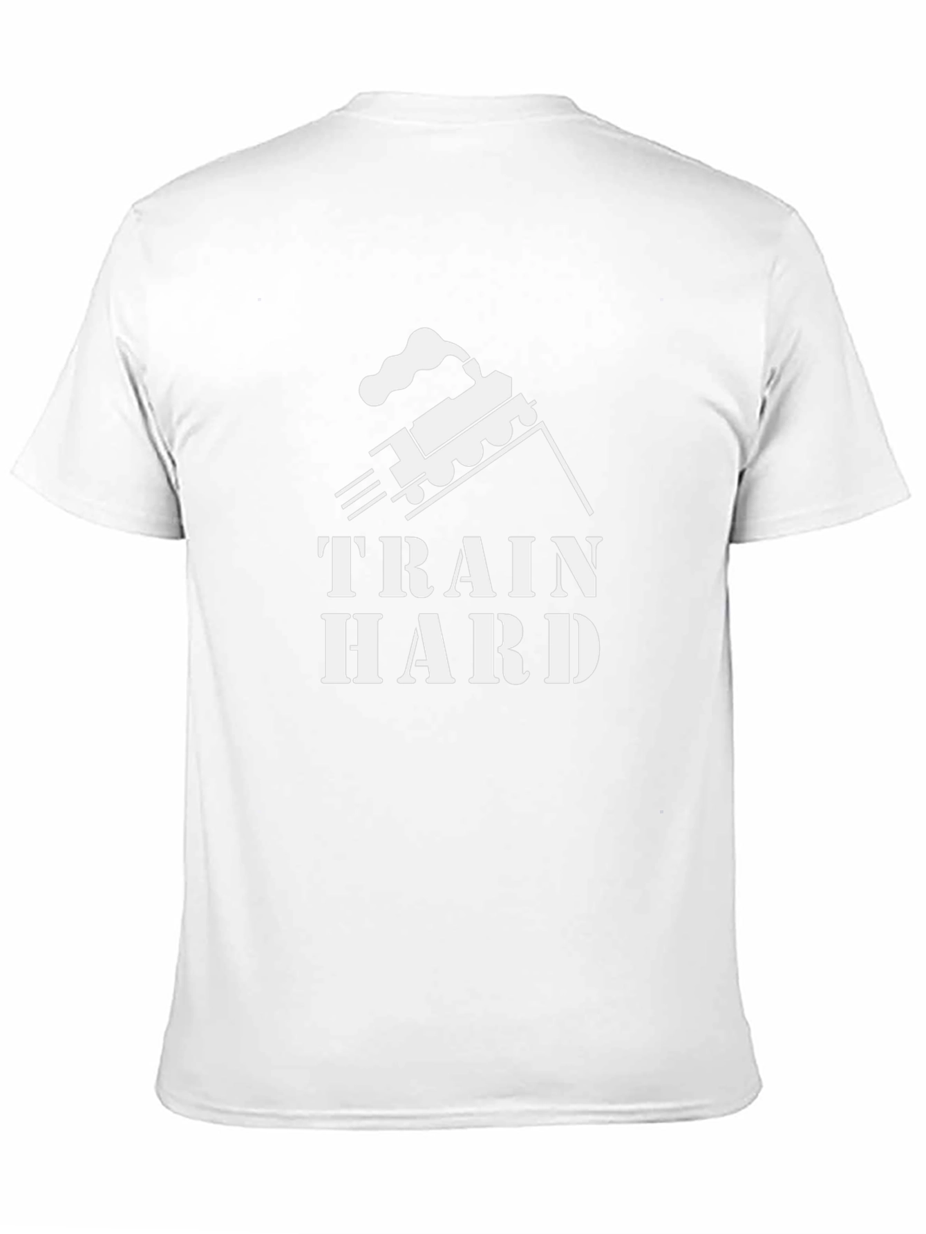 Train Hard Graphic Tee - Black