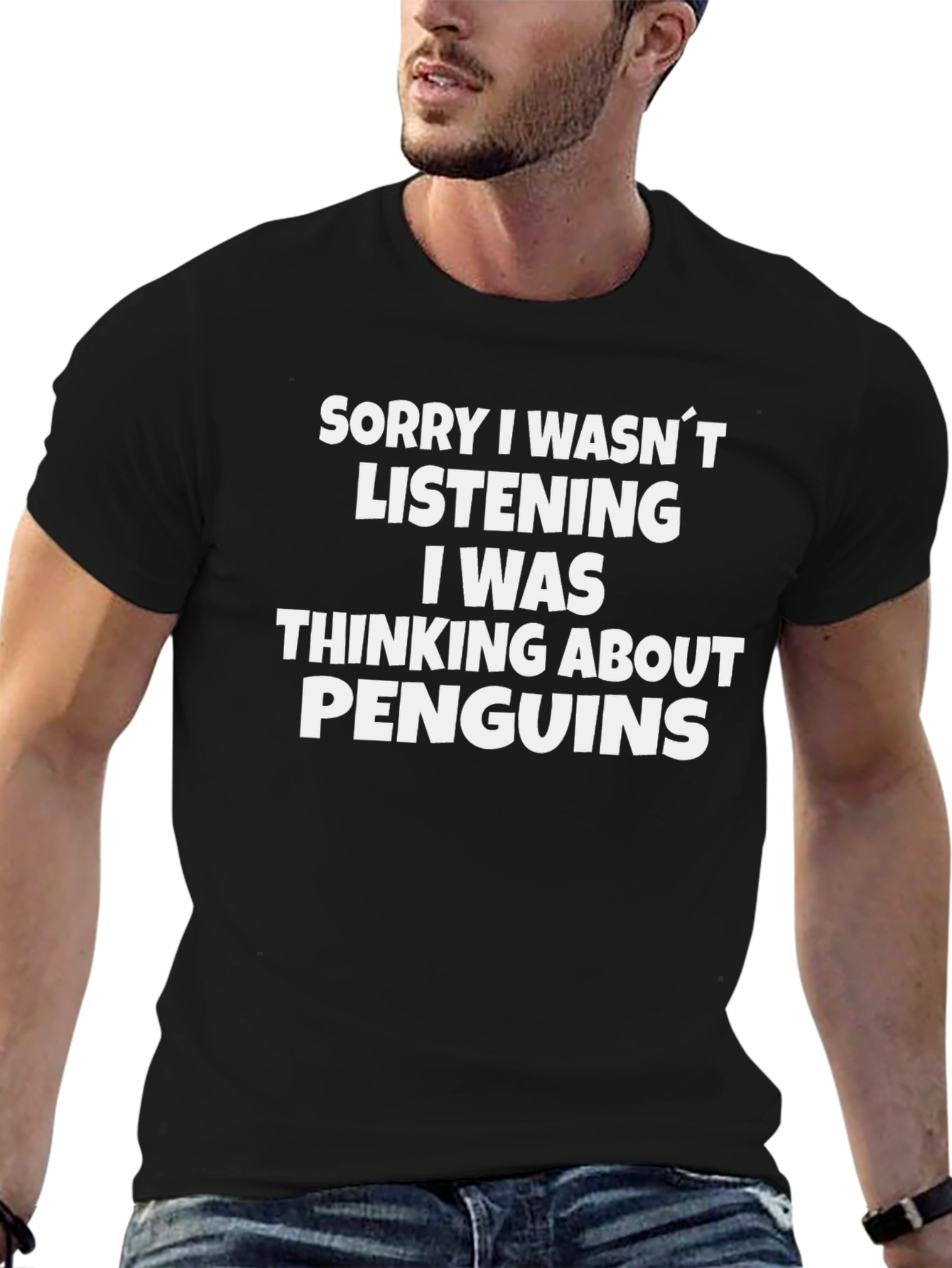 Penguin T-Shirt - Funny Novelty Tee