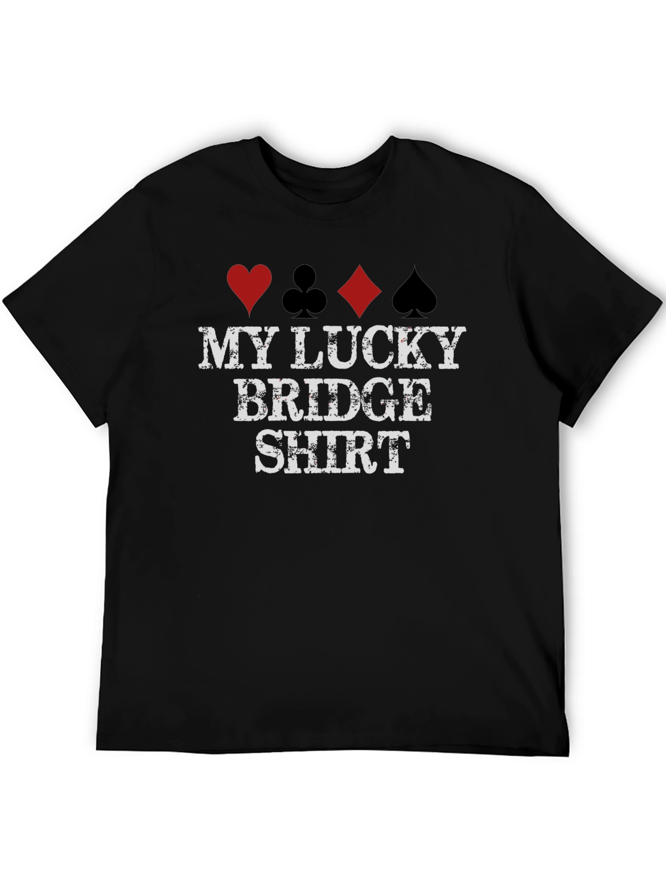 Lucky Bridge Shirt - Card Game T-Shirt