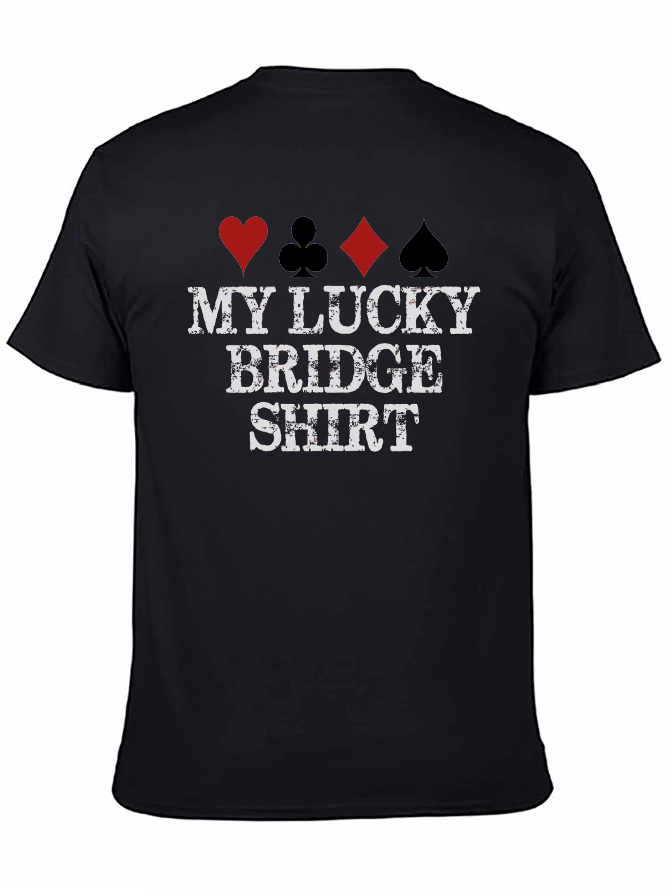 Lucky Bridge Shirt - Card Game T-Shirt