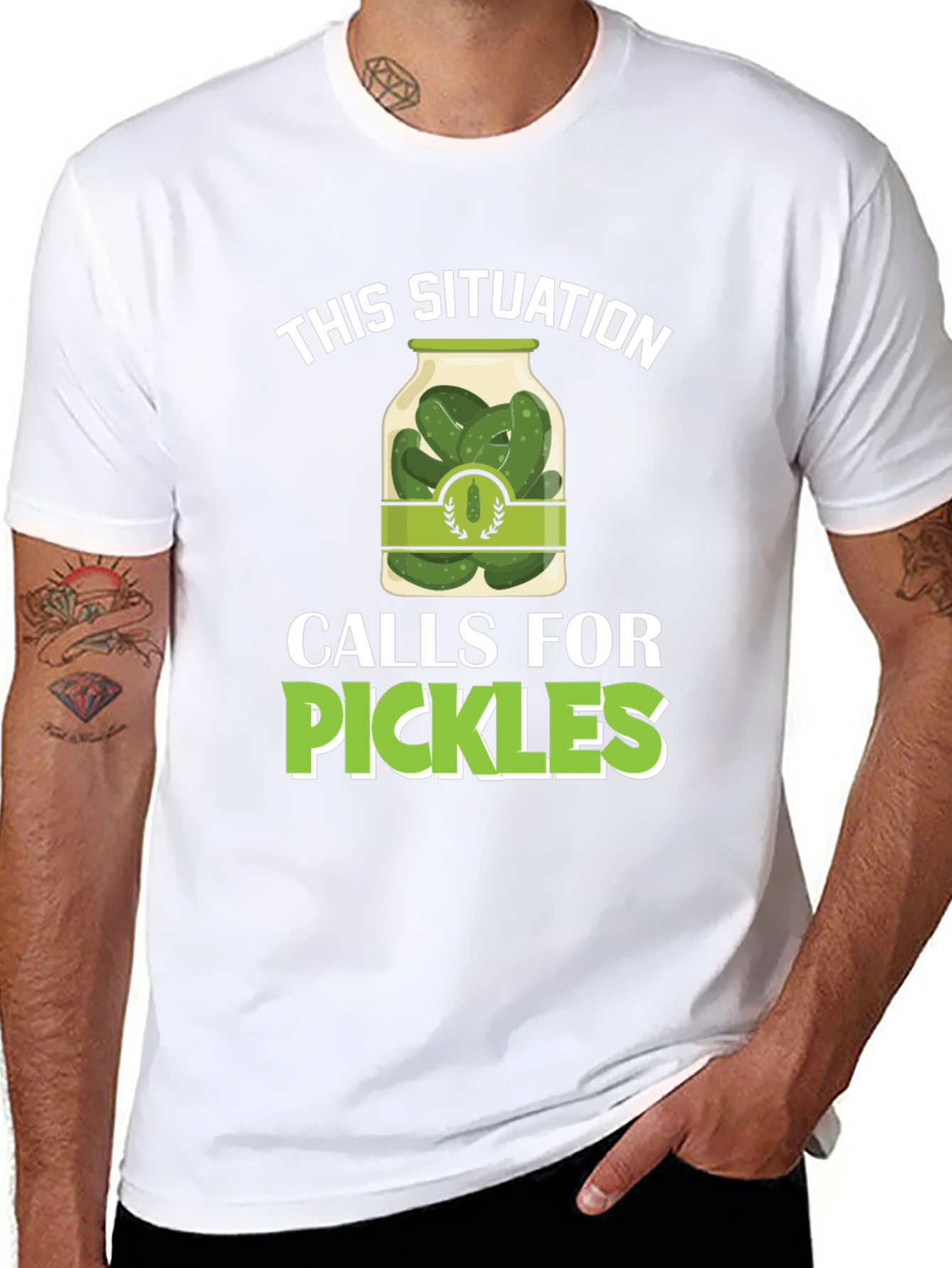 Pickles Situation T-Shirt Funny Foodie Tee