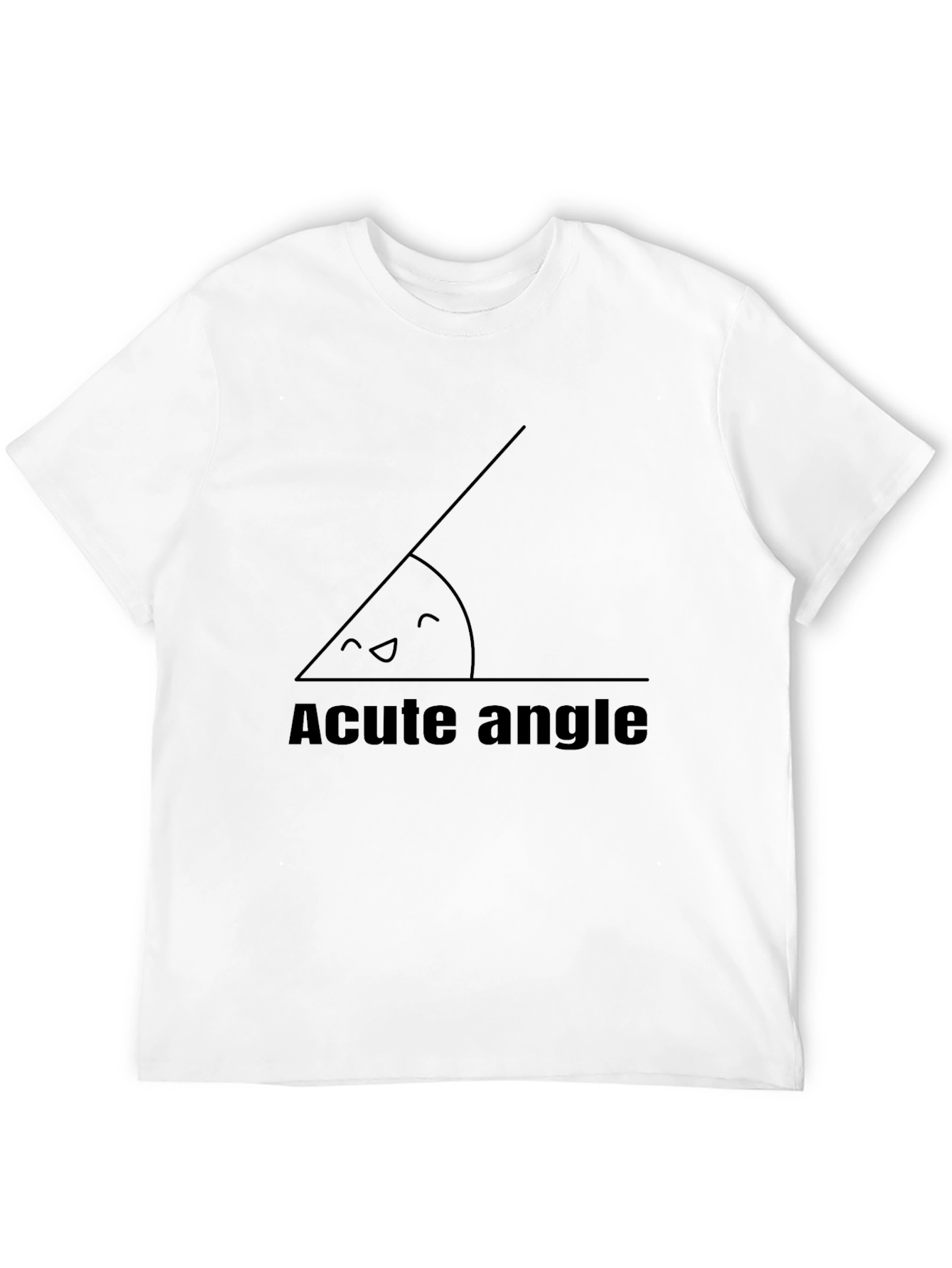 Acute Angle Graphic Tee - Mens Black T-Shirt