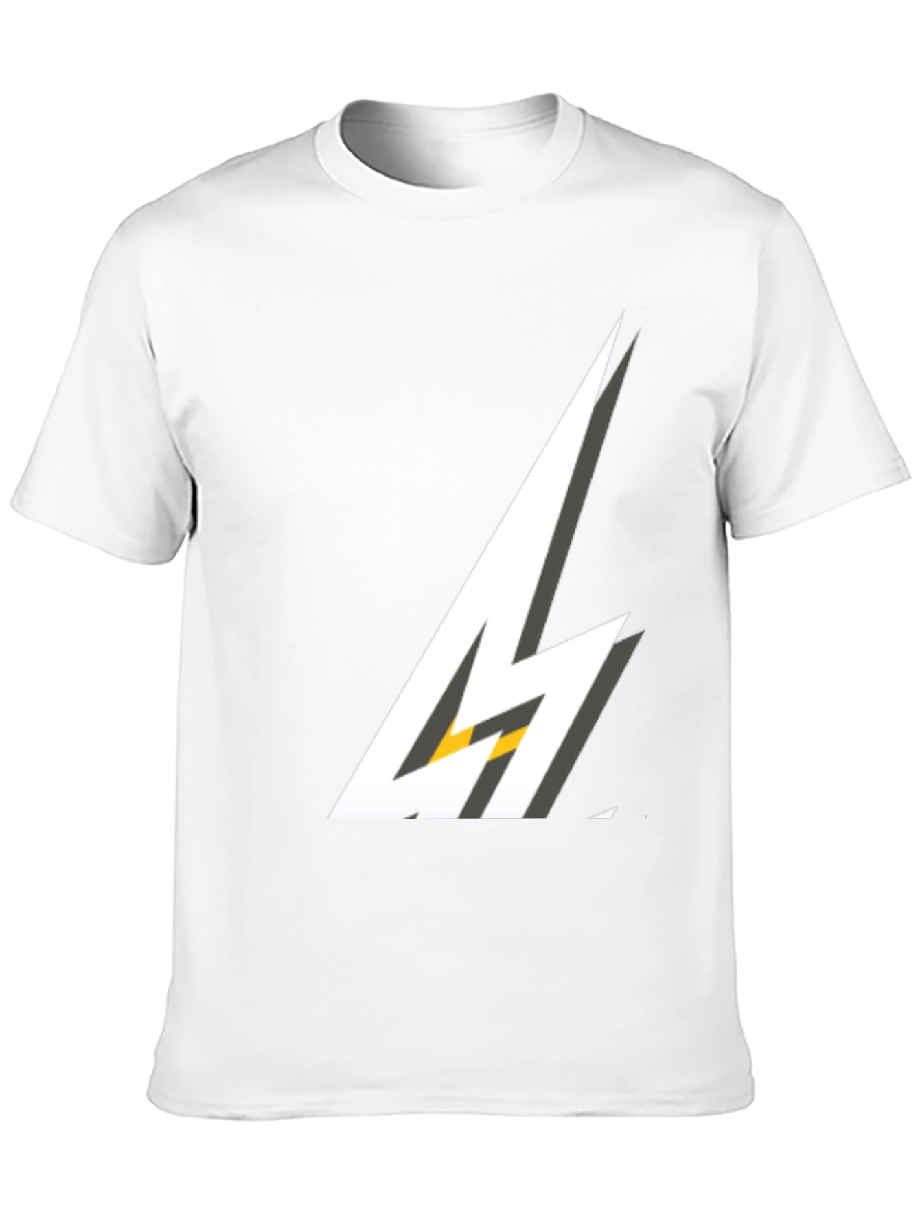 Lightning Bolt Graphic T-Shirt - Stylish Comfort
