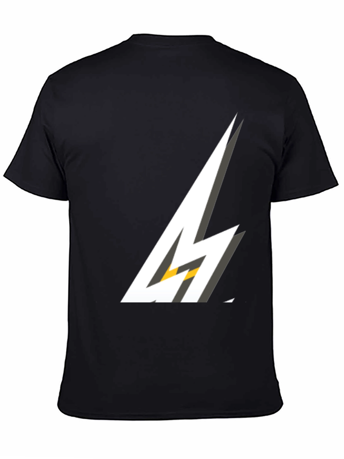 Lightning Bolt Graphic T-Shirt - Stylish Comfort