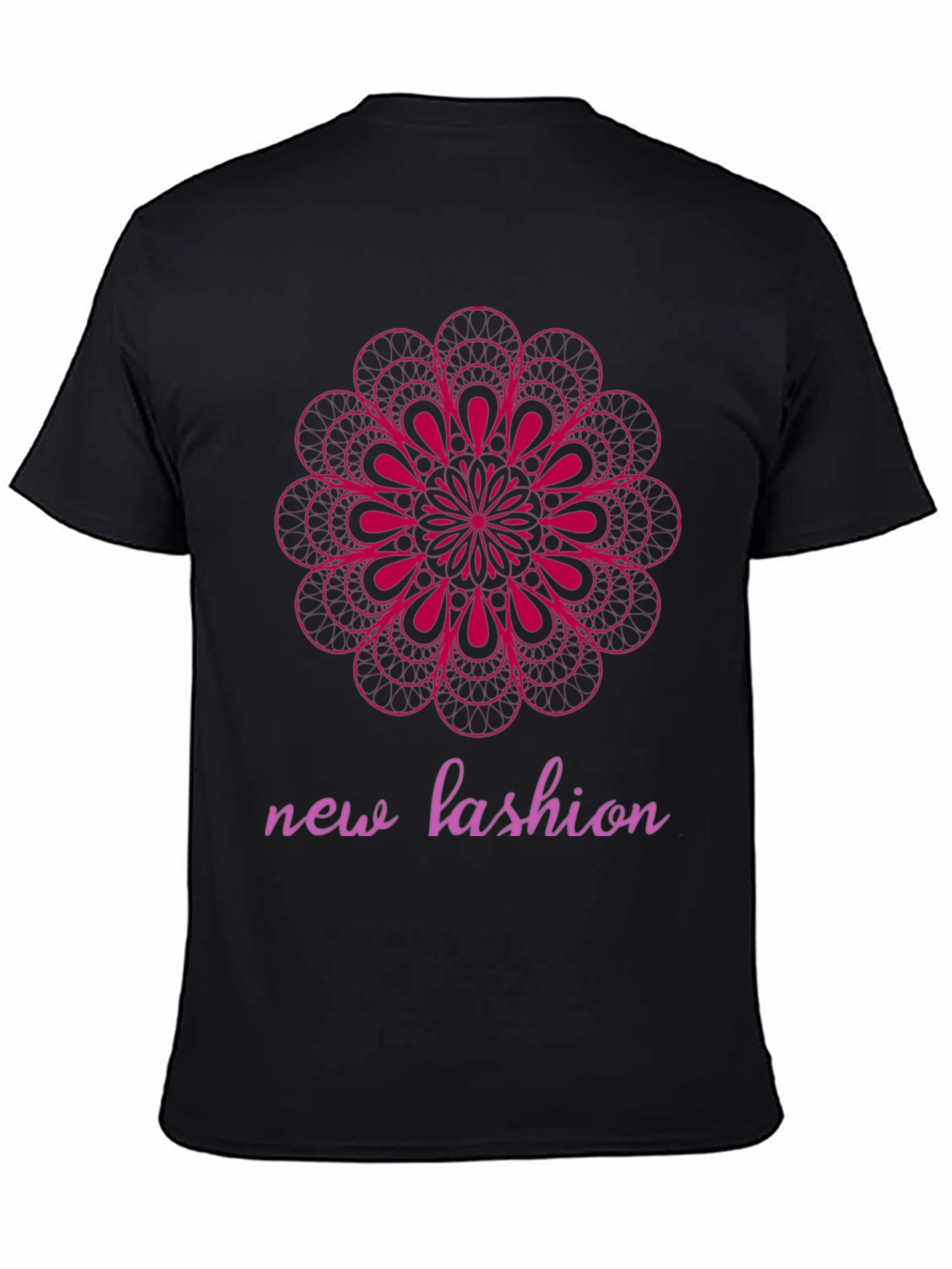 Geometric Mandala Graphic Tee - Modern Fashion Statement