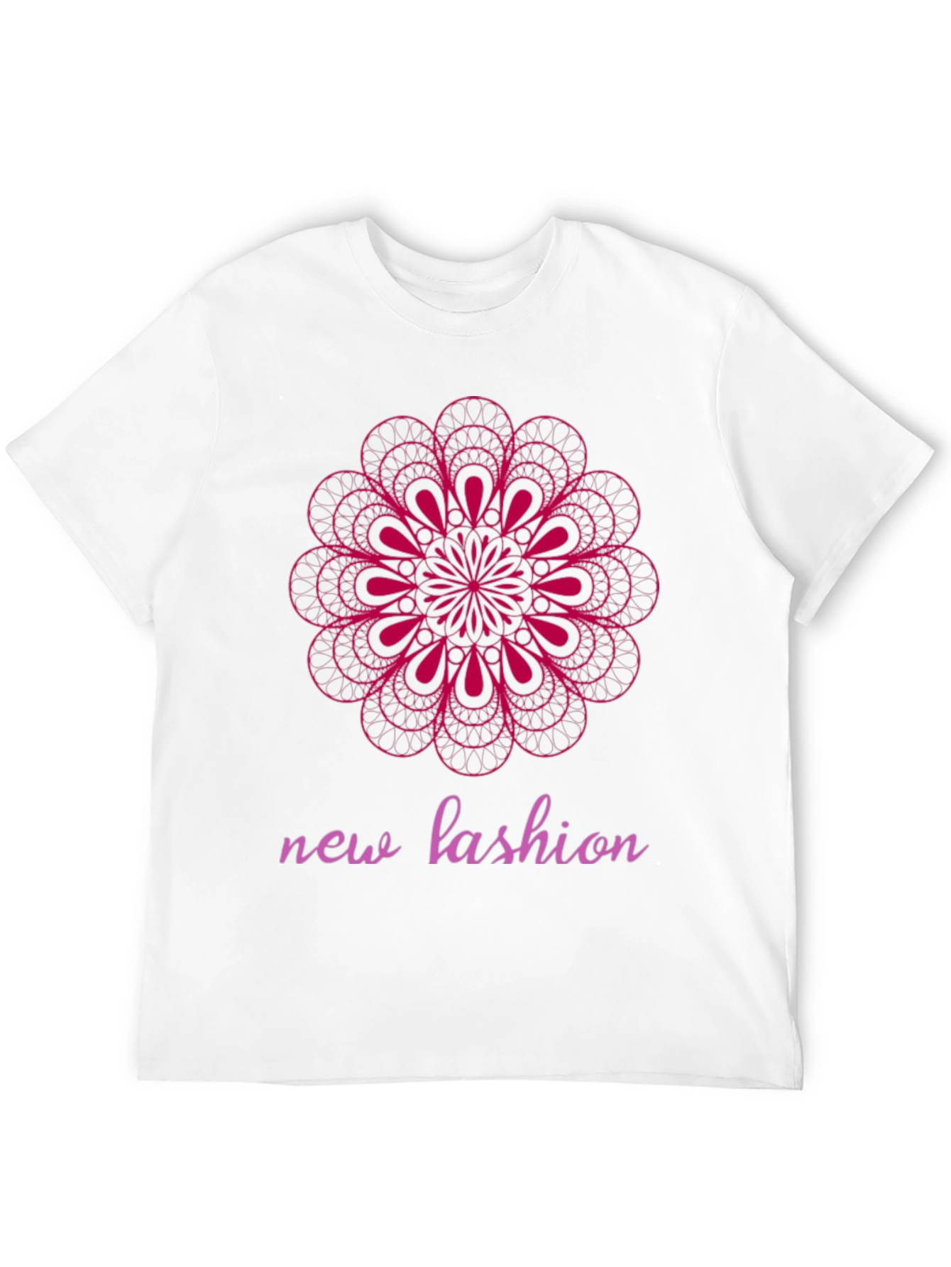 Geometric Mandala Graphic Tee - Modern Fashion Statement