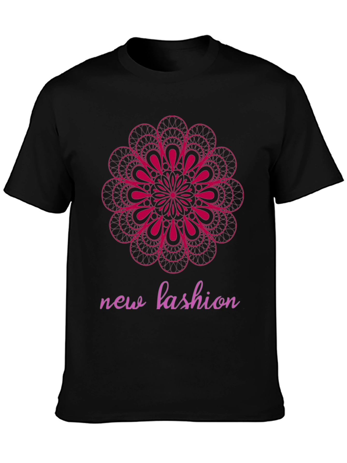 Geometric Mandala Graphic Tee - Modern Fashion Statement