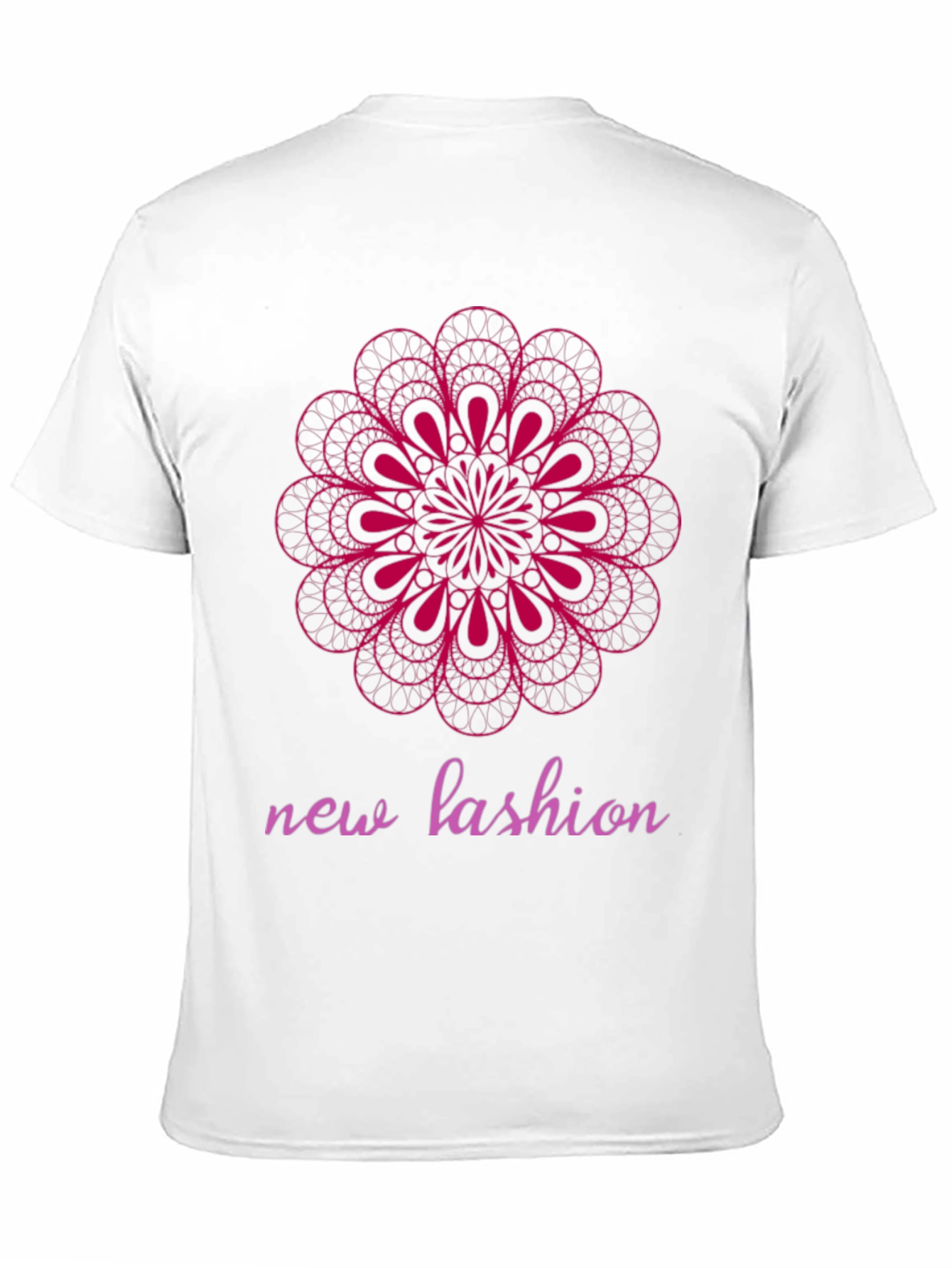 Geometric Mandala Graphic Tee - Modern Fashion Statement