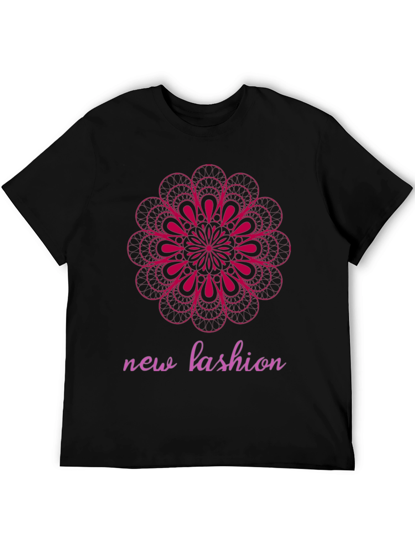 Geometric Mandala Graphic Tee - Modern Fashion Statement