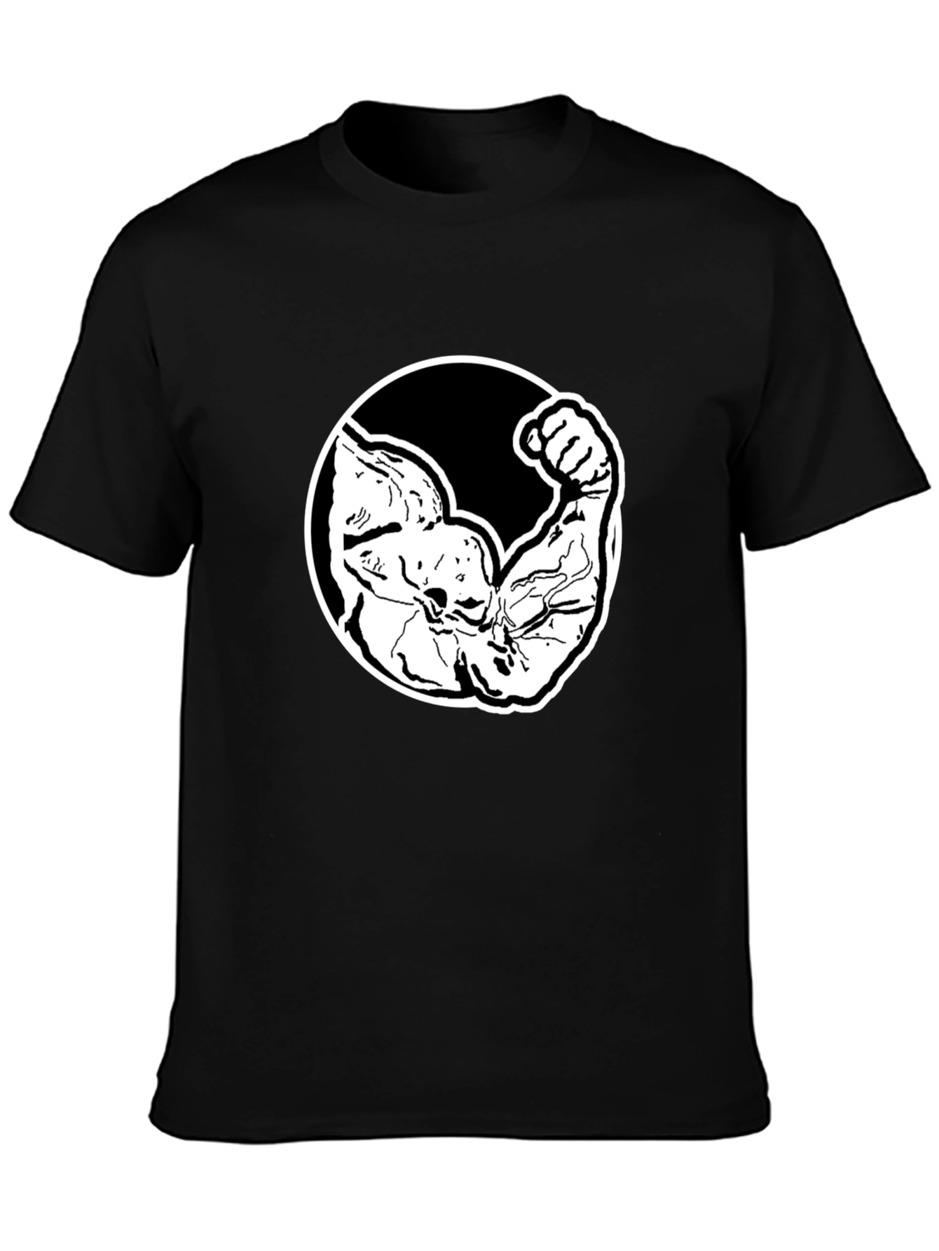Muscle Power T-Shirt - Black