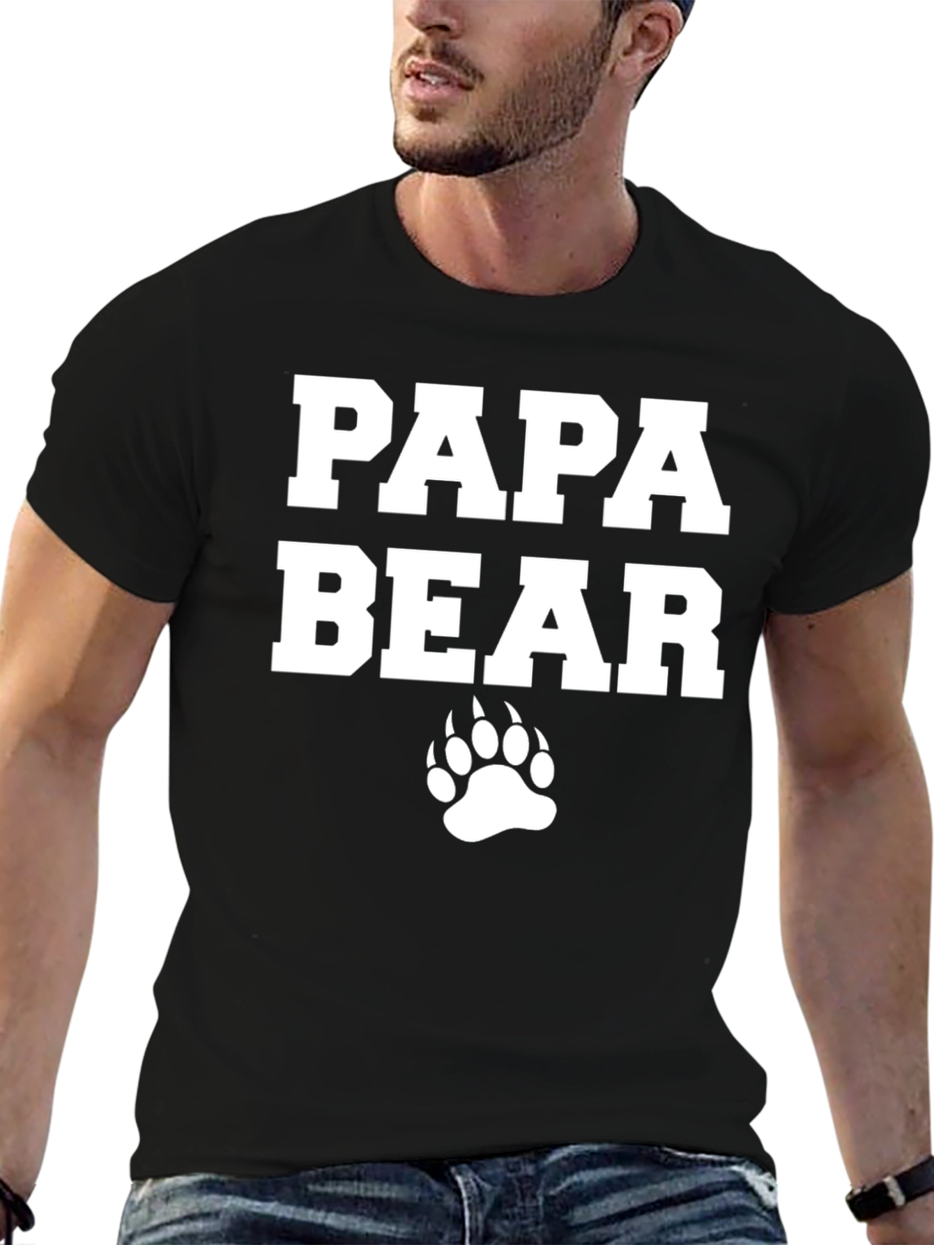 Papa Bear T-Shirt - Perfect Gift for Dad