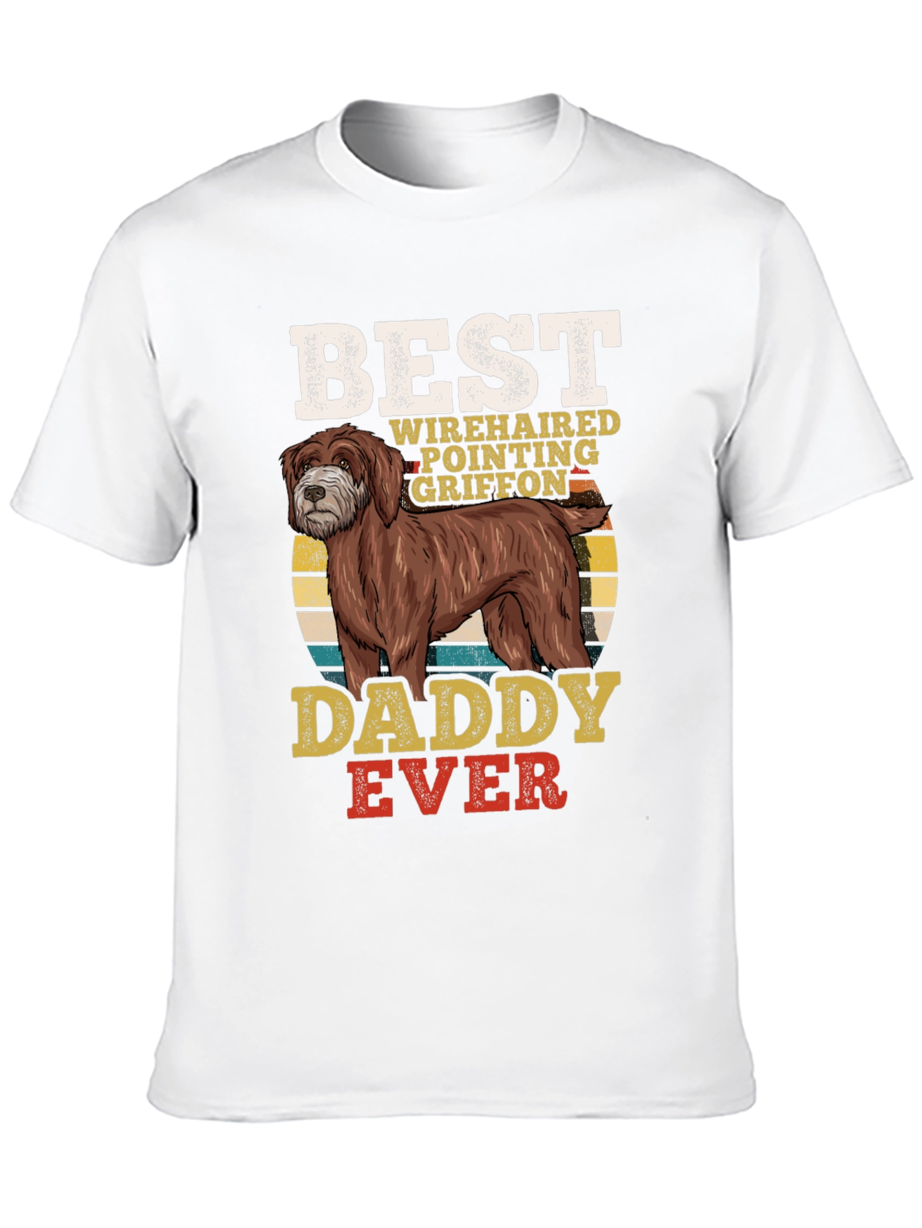 Best Wirehaired Pointing Griffon Daddy Ever T-Shirt
