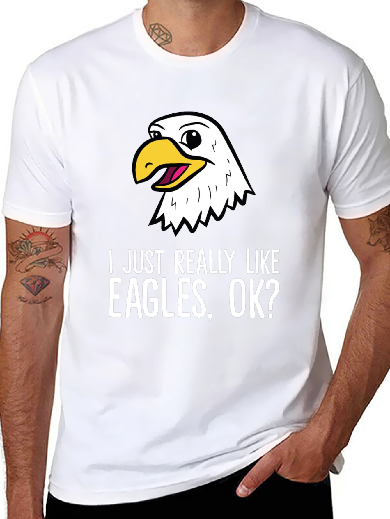 I Just Really Like Eagles OK? T-Shirt