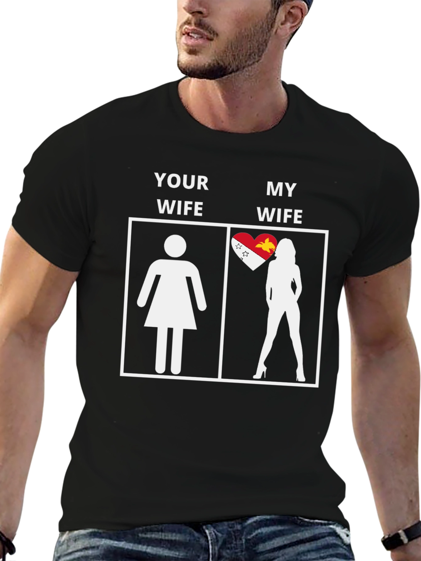 Funny My Wife Graphic T-Shirt