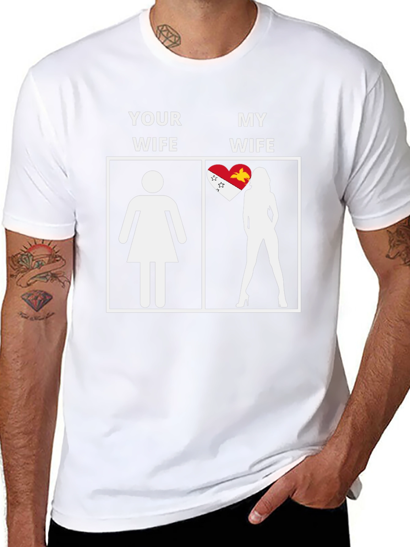 Funny My Wife Graphic T-Shirt