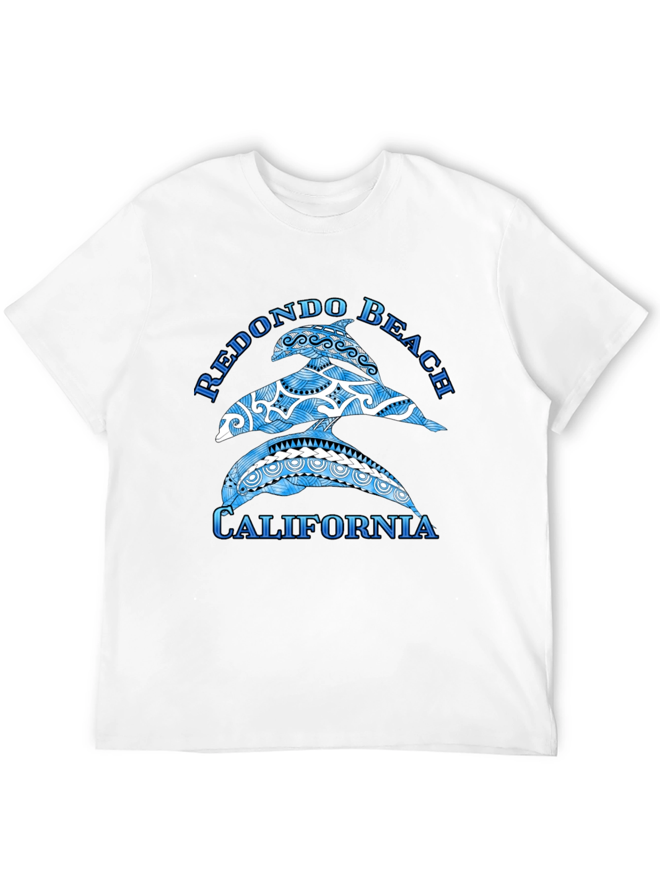 Redondo Beach California Dolphin Graphic Tee