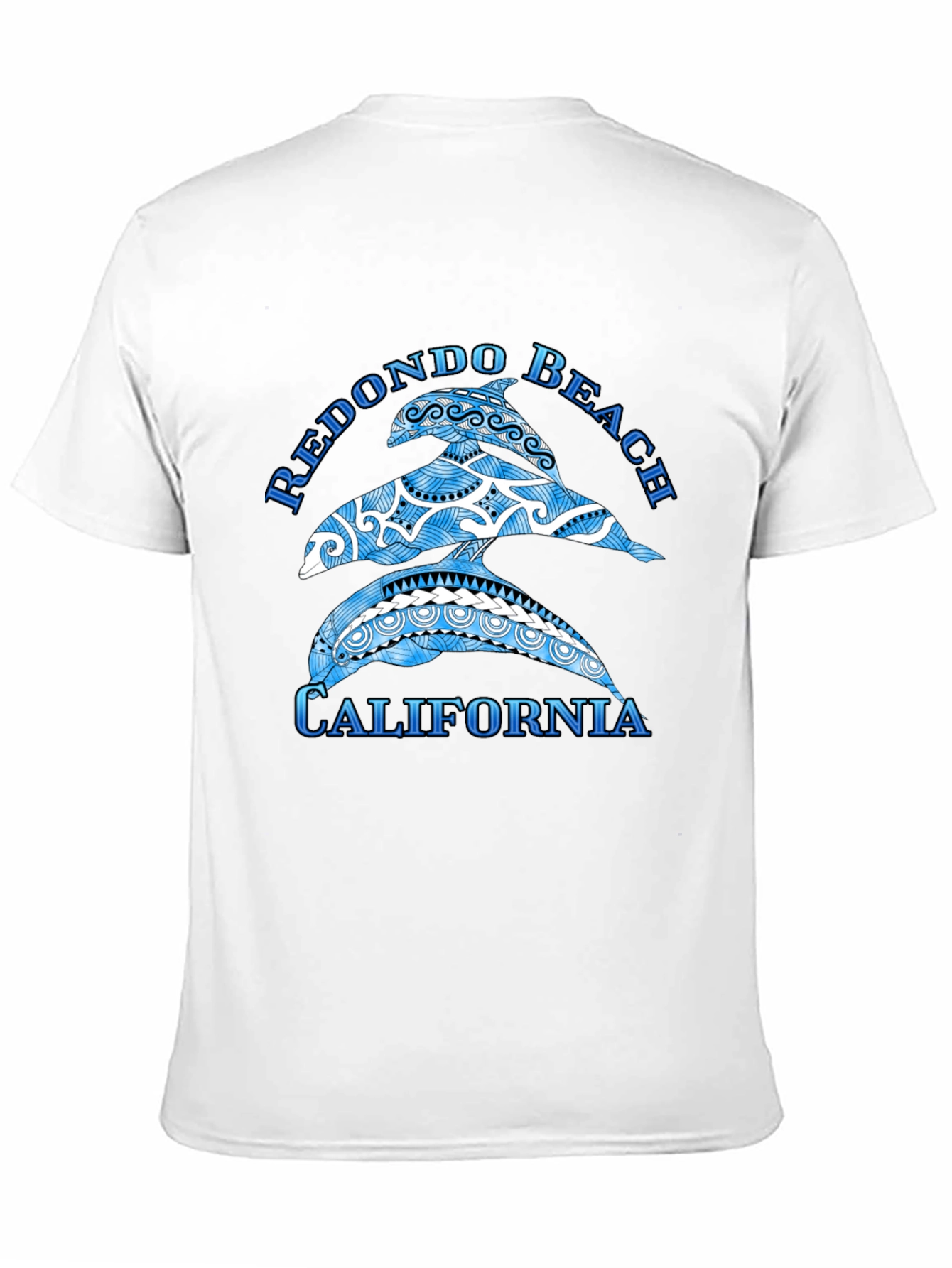 Redondo Beach California Dolphin Graphic Tee