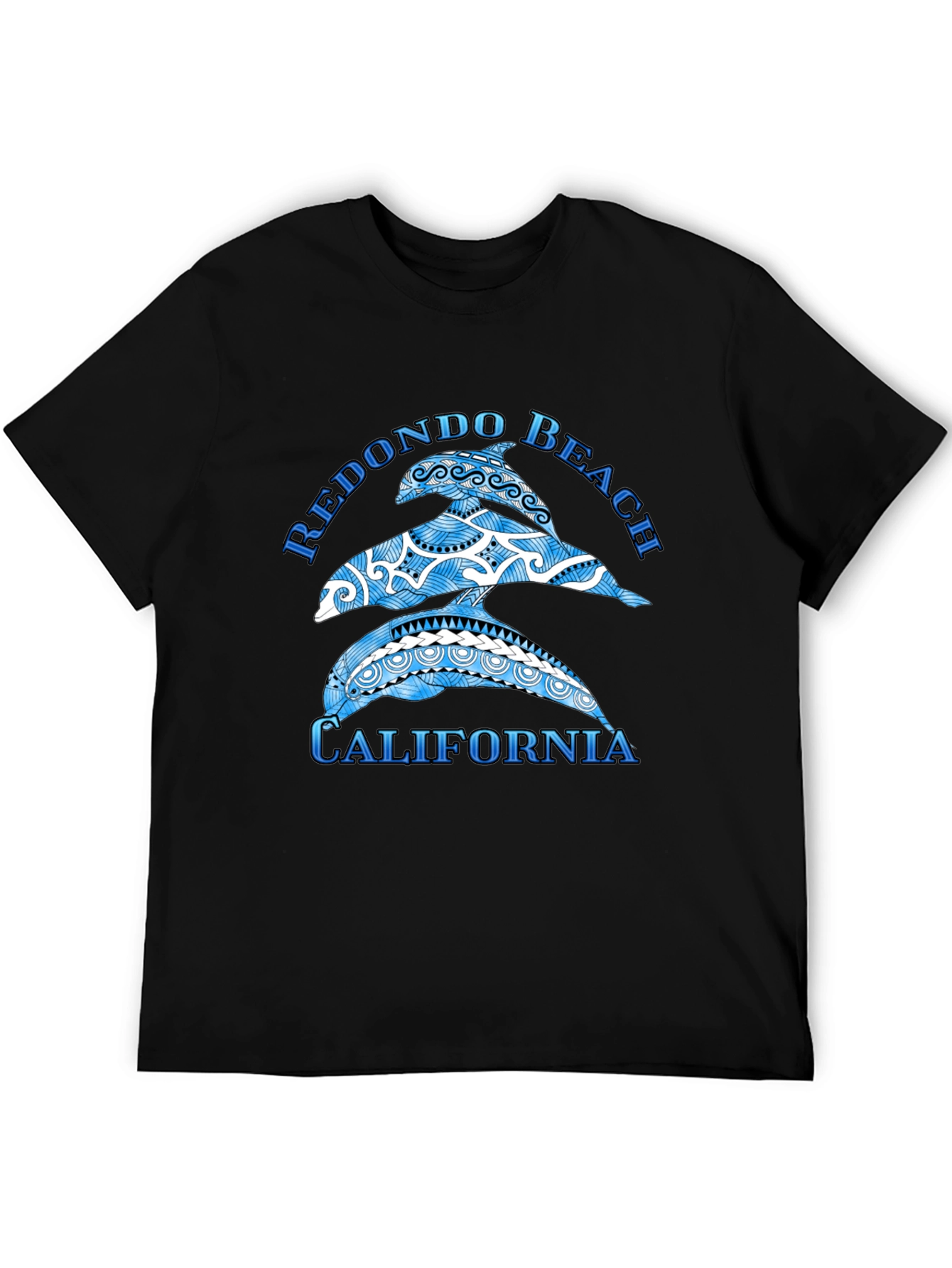 Redondo Beach California Dolphin Graphic Tee