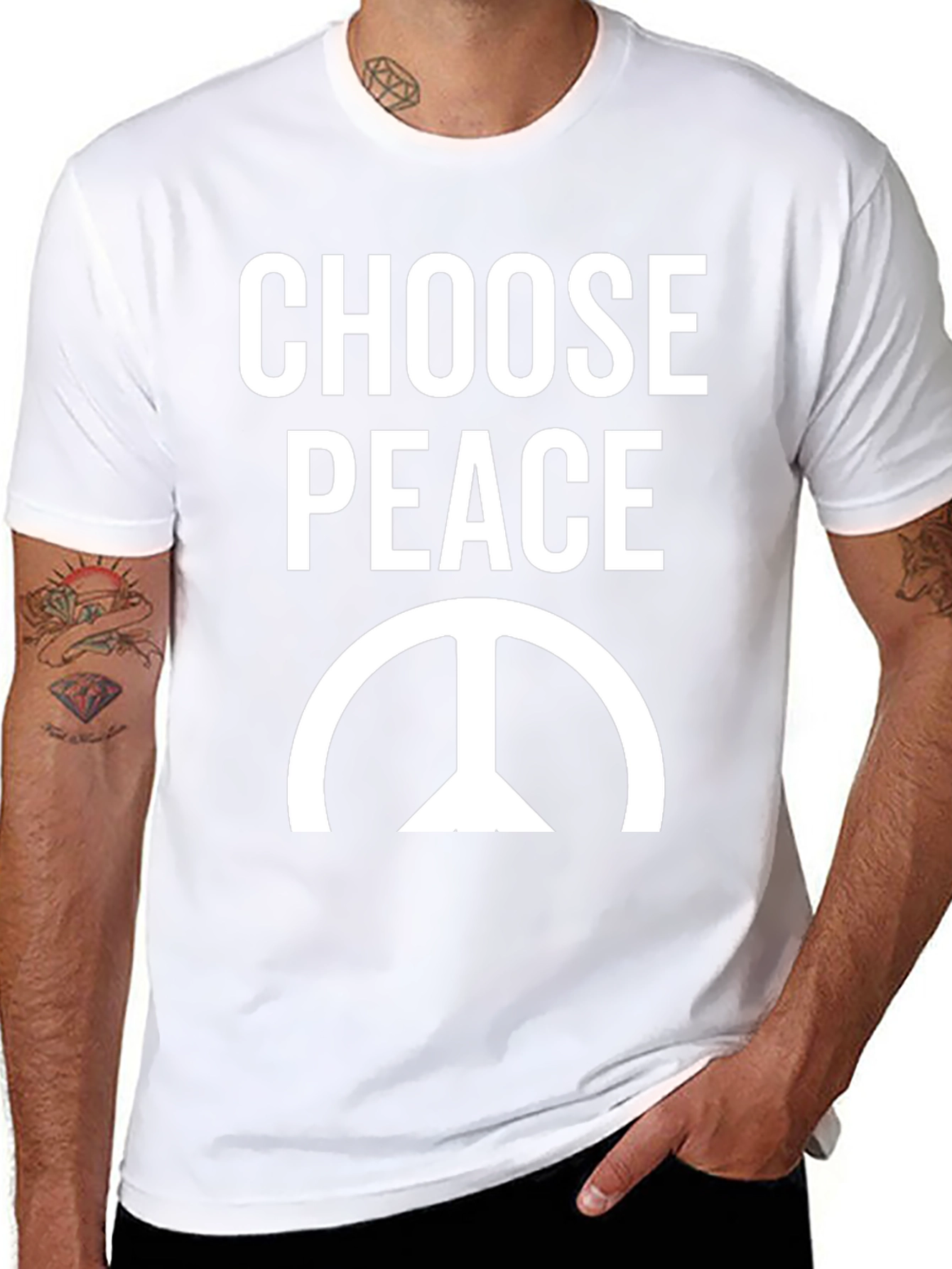 Choose Peace Graphic T-Shirt - Unisex