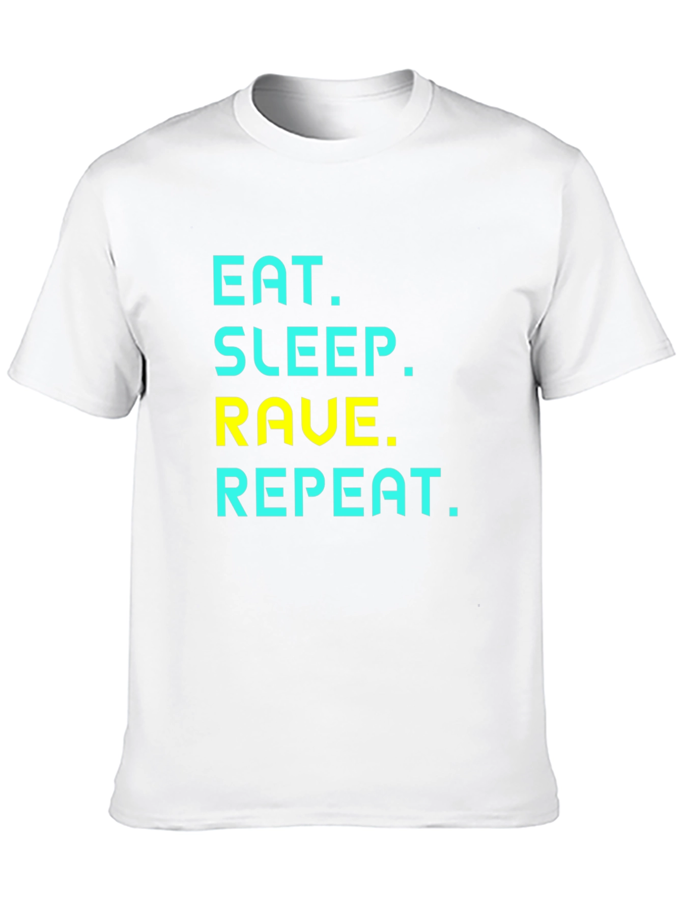 Eat Sleep Rave Repeat Graphic Tee