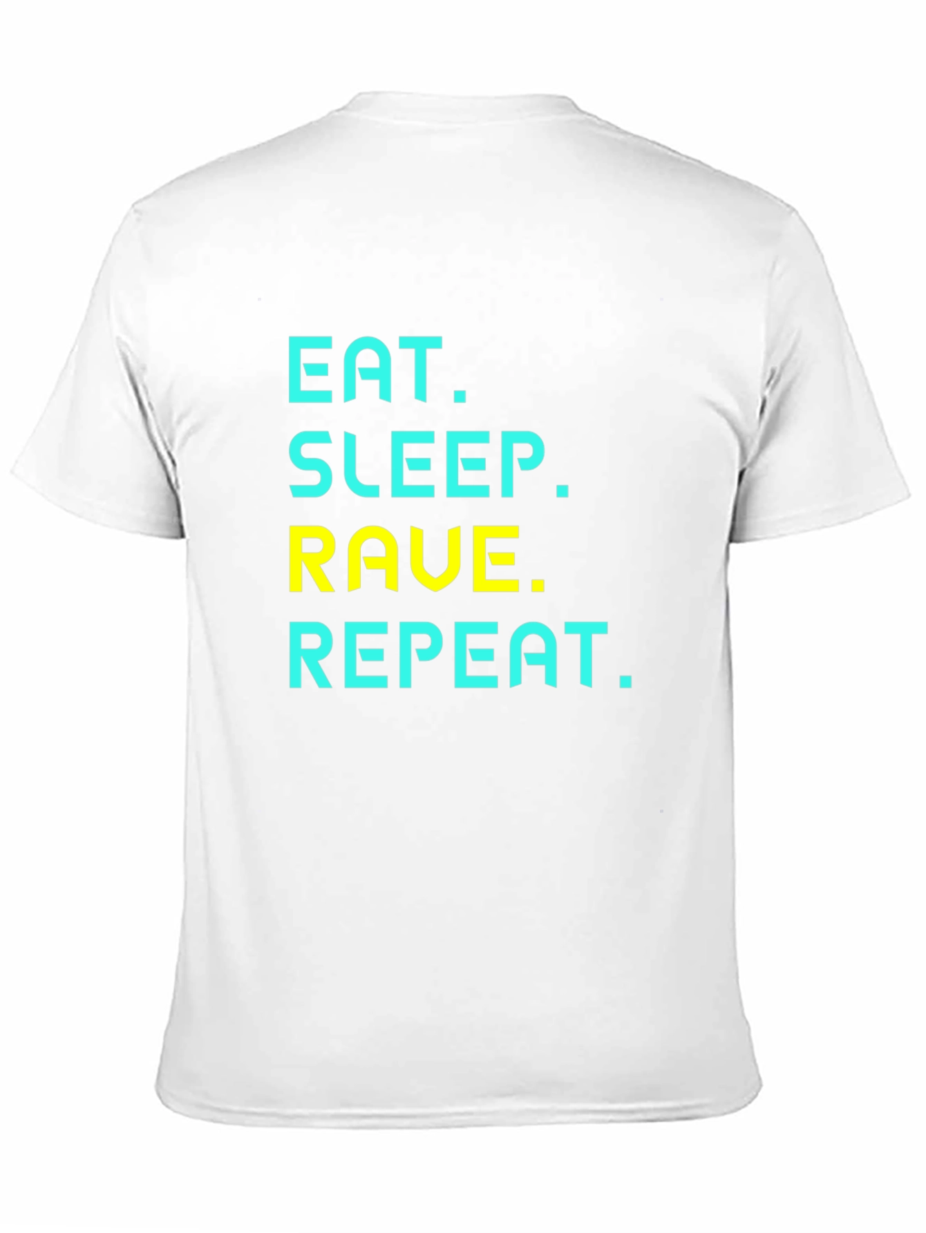 Eat Sleep Rave Repeat Graphic Tee