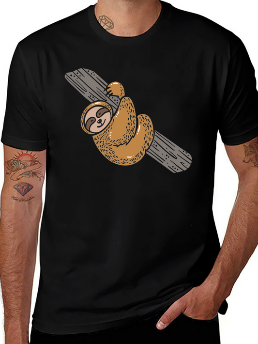 Sloth on a Branch Graphic Tee