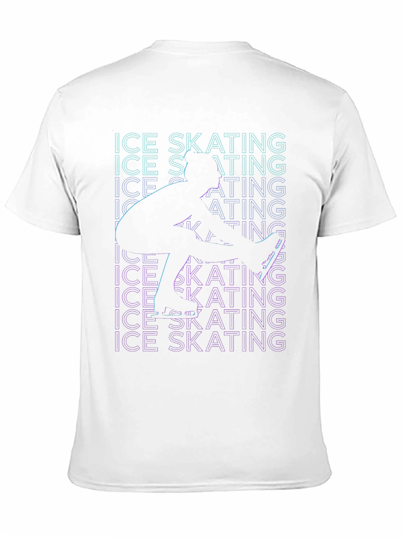 Ice Skating Graphic Tee - Cool Skater Shirt