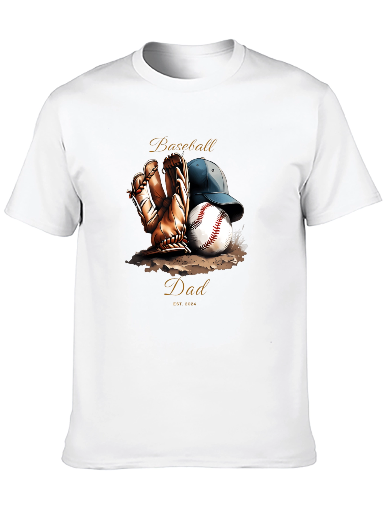Baseball Dad 2024 T-Shirt