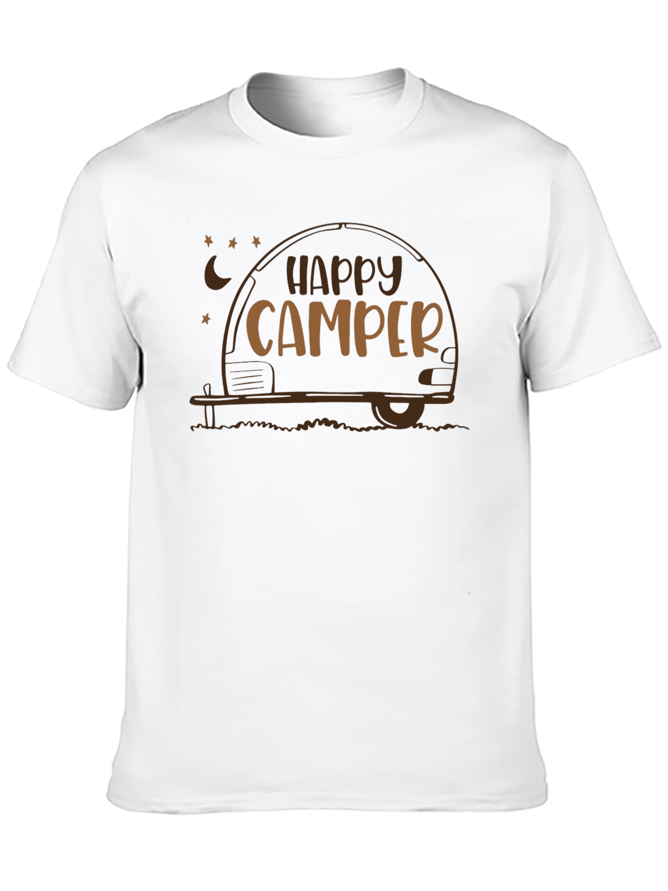 Happy Camper T-Shirt - Camping Lover Tee