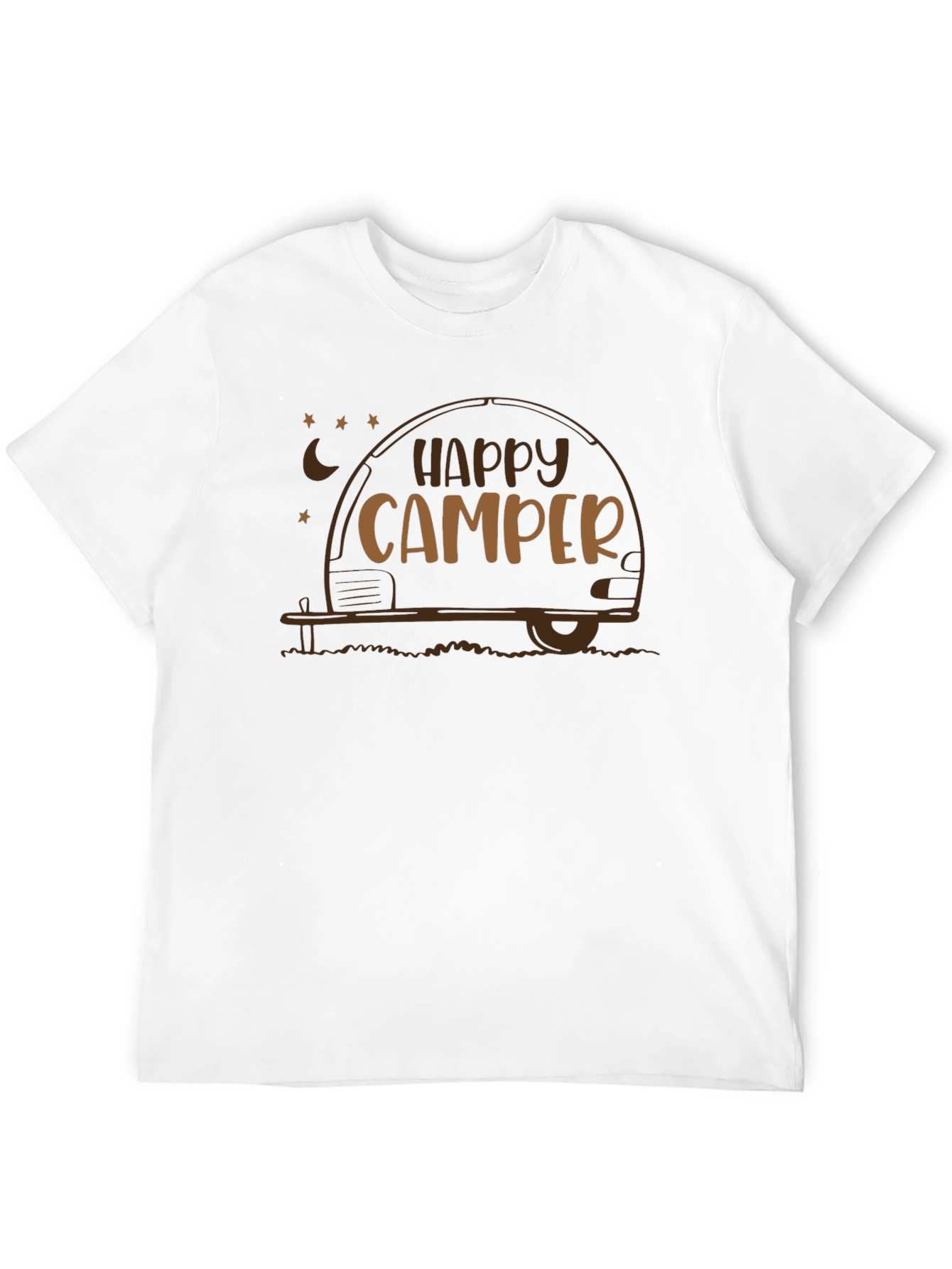 Happy Camper T-Shirt - Camping Lover Tee