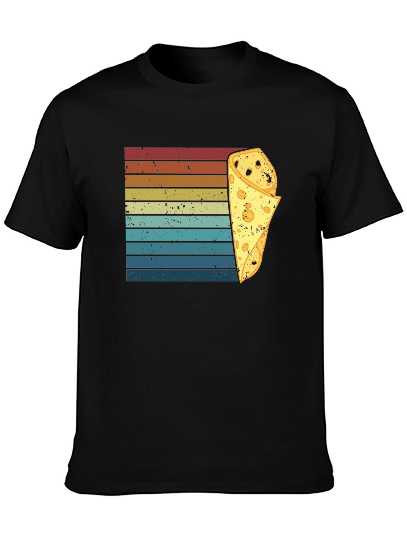 Retro Burrito Graphic T-Shirt