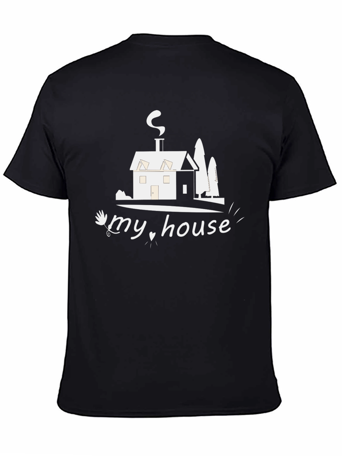 My House Graphic Tee - Stylish Comfort