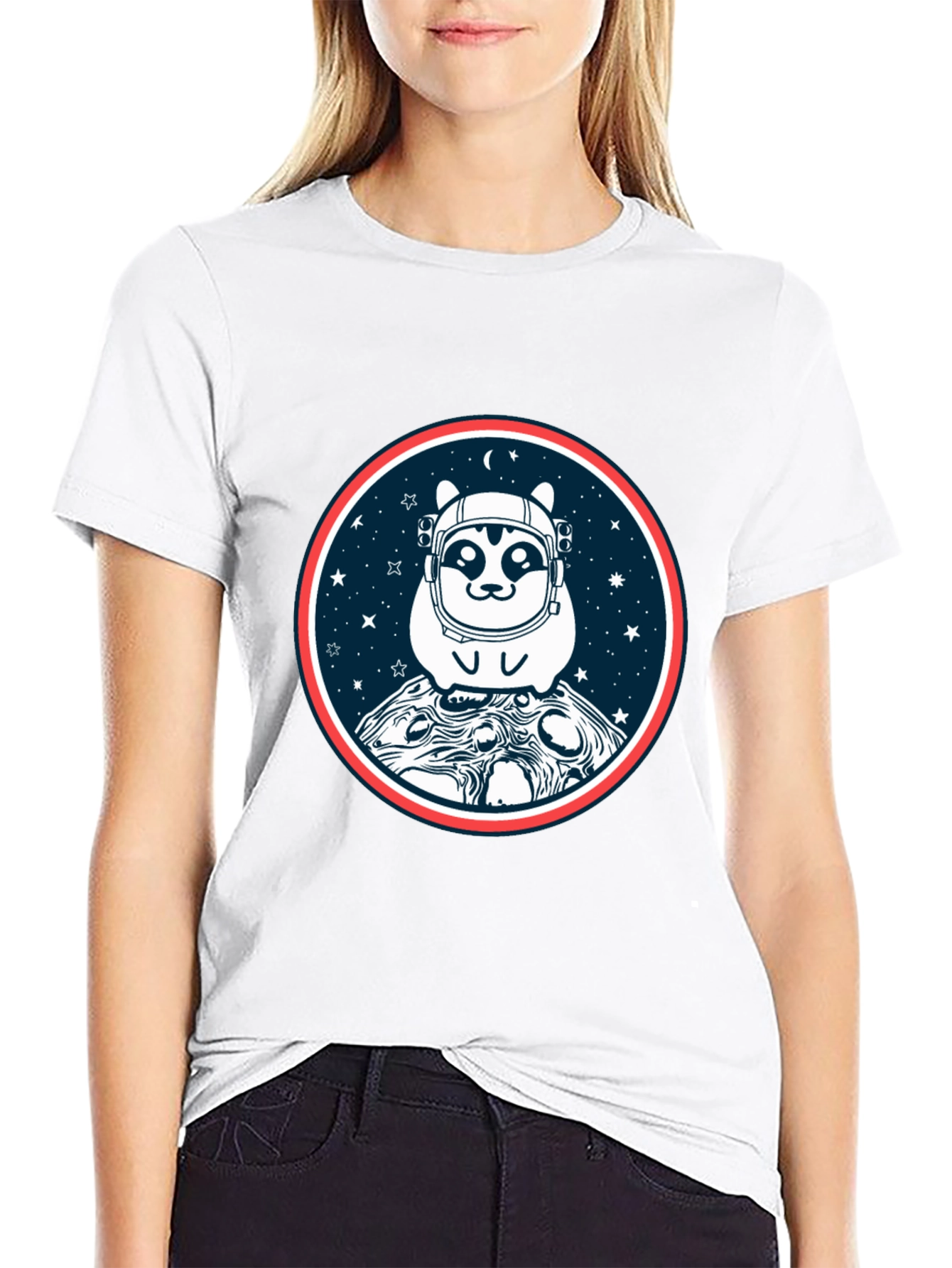 Astronaut Shiba Inu Graphic Tee - Space Dog Lover