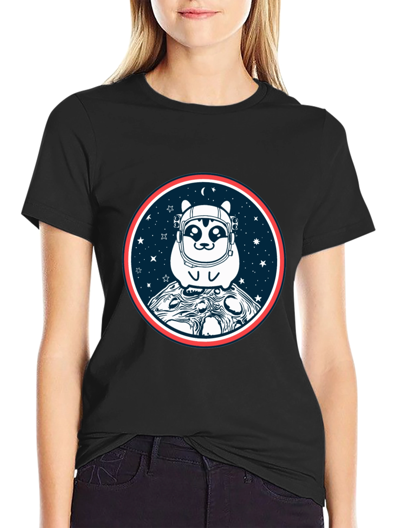 Astronaut Shiba Inu Graphic Tee - Space Dog Lover